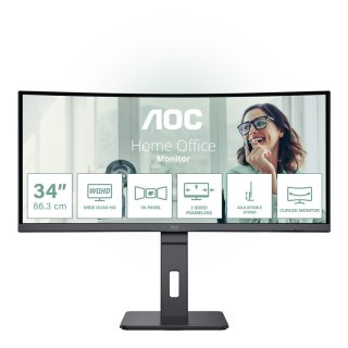 MONITOR AOC LED 34" CU34P3CV