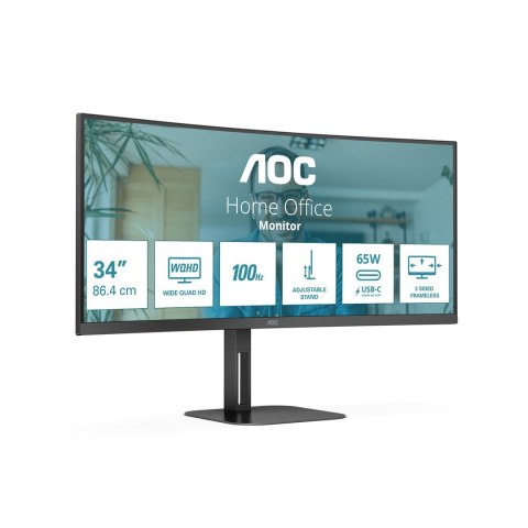 MONITOR AOC LED 34" CU34V5C/BK