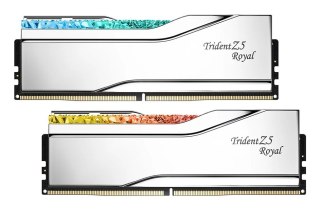 G.SKILL TRIDENT Z5 ROYAL RGB DDR5 2X24GB 8400MHZ CL40 SILVER F5-8400J4052G24GX2-TR5S