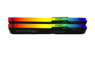 KINGSTON DDR5 64GB 6000MT/s CL30 DIMM (Kit of 2) FURY Beast RGB XMP