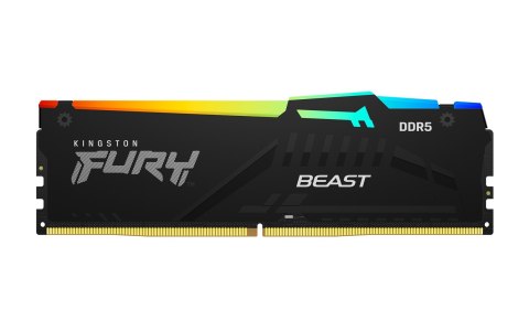 KINGSTON DDR5 64GB 6000MT/s CL30 DIMM (Kit of 2) FURY Beast RGB XMP