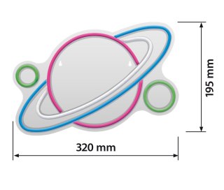 Neon LED Actis AJE-NEON PLANET