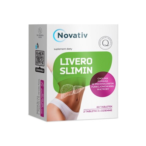 Novativ Livero Slimin, 60 tabletek