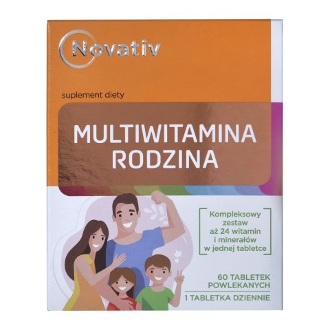 Novativ Multiwitamina Rodzina 60tabl.