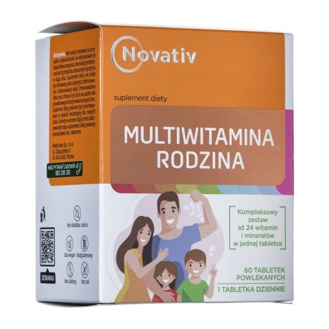 Novativ Multiwitamina Rodzina 60tabl.