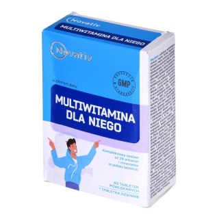 Novativ Multiwitamina dla Niego 60 tabletek powlekanych