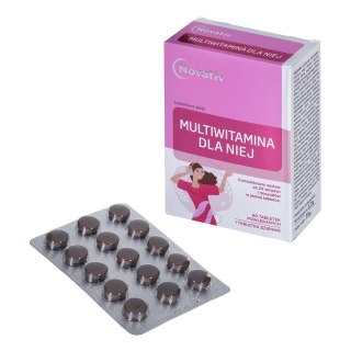 Novativ Multiwitamina dla Niej, 60 tabletek powlekanych