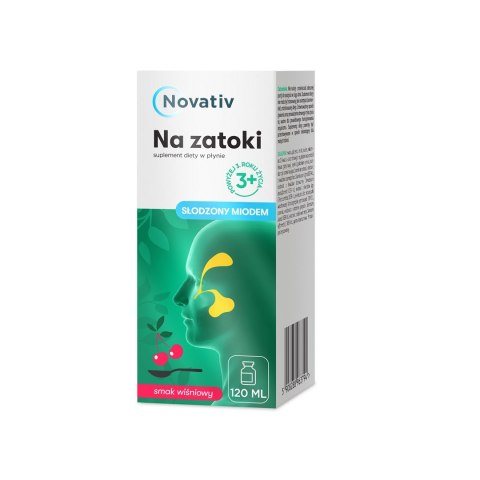 Novativ Na zatoki Płyn 120 ml