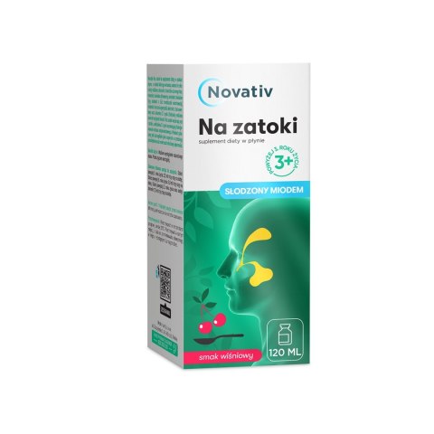 Novativ Na zatoki Płyn 120 ml