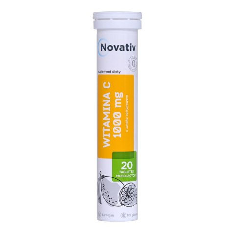 Novativ Witamina C 1000 mg., 20tabl.