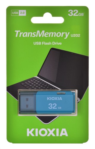 KIOXIA FlashDrive U202 Hayabusa 32GB Aqua