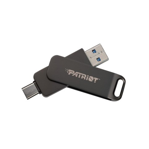 Patriot Rage R550 256GB Dual USB A+C, Alu, 100MBs