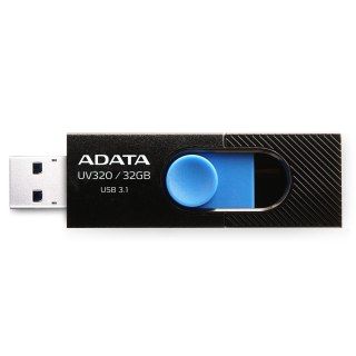 Pendrive ADATA UV320 AUV320-32G-RBKBL (32GB; USB 3.1; kolor czarny)