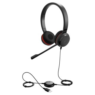 Jabra- słuchawki nauszne evolve 20SE stereo USB-A