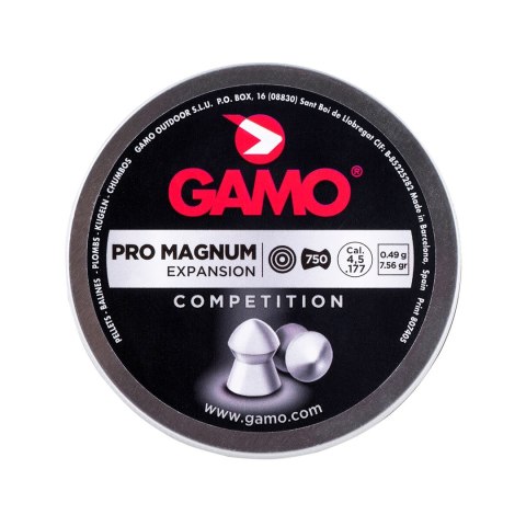 Śrut Gamo PRO-MAGNUM MET10AL kal. 4,5mm - 750 szt.