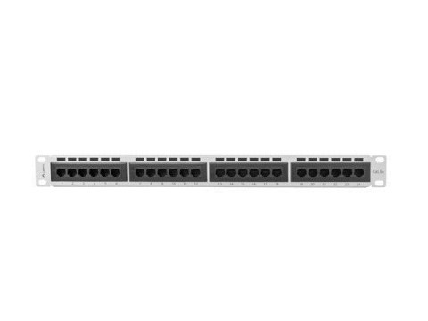 Patch panel Lanberg PPU5-1024-S (1U; kat. 5e; 24xRJ-45)