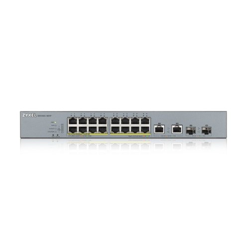 Switch Zyxel GS1350-18HP 18p PoE (PoE+: 16;) 250W Managed Gigabit