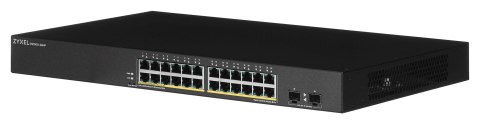 Switch Zyxel GS1900-24HP 26p PoE (PoE+: 24;) 170W Managed Gigabit