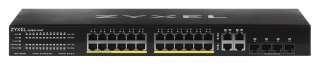 Switch Zyxel GS1920-24HP 28p PoE (PoE+: 24;) 375W Managed Gigabit