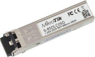 Wkładka SFP Mikrotik S-85DLC05D 1.25G Dual LC UPC MM 550m