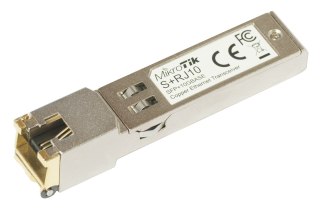 Wkładka SFP+ Mikrotik S+RJ10 10M, 100M, 1G, 2.5G, 5G, 10G RJ45  up to 30m @10Gbps