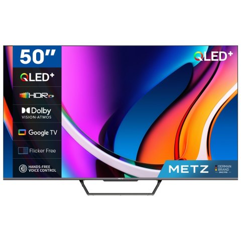 Telewizor 50" METZ QLED 50MQD7500Z 4K Ultra HD Google TV HDR HLG Dolby VISION-ATMOS DTS