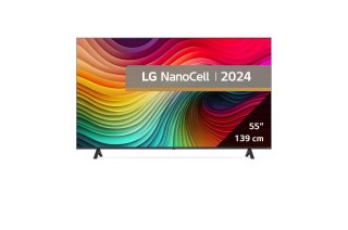 Telewizor LG NanoCell 55NANO81T3A 55'' 4K Ultra HD WebOS 24 Dolby Digital Plus DVB-T2 Czarny