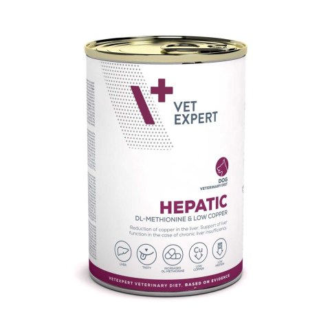 VetExpert Veterinary Diet Hepatic Dog 400g can