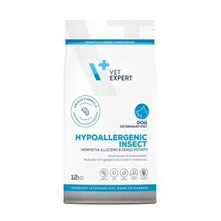 VetExpert Veterinary Diet Hypoallergenic Insect dog 12kg