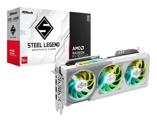 Karta graficzna ASRock Radeon RX 9070 XT Steel Legend 16GB