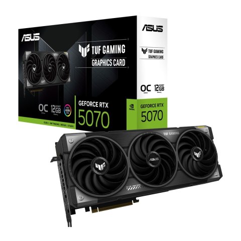 Karta graficzna ASUS TUF Gaming GeForce RTX 5070 OC 12GB