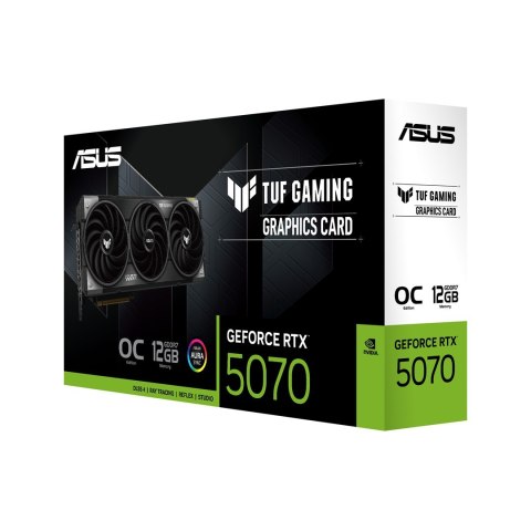 Karta graficzna ASUS TUF Gaming GeForce RTX 5070 OC 12GB