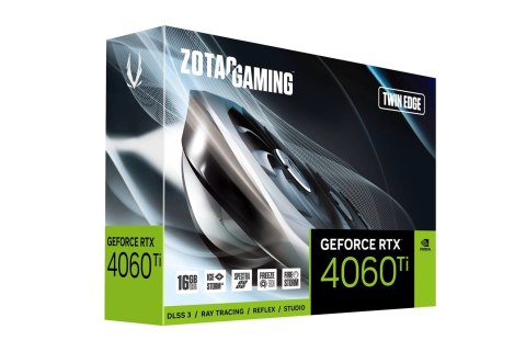 Karta graficzna ZOTAC GAMING GeForce RTX 4060 Ti Twin Edge 16GB GDDR6