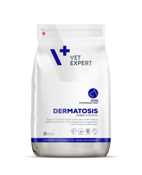 VetExpert Veterinary Diet Dermatosis dog Rabbit&Potato 2kg