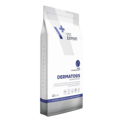 VetExpert Veterinary Diet Dermatosis dog Salmon&Potato 12kg