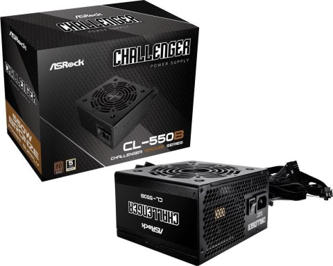 Zasilacz ASRock CHALLENGER 550W 80 Plus Bronze