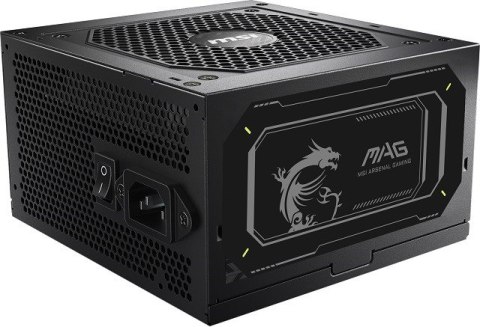 Zasilacz MSI MAG A850GL 850W PCIE5 II 80+ Gold ATX 3.1