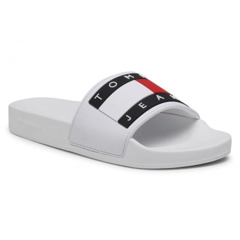 Klapki Tommy Jeans Flag Pool Slide W EN0EN01378-YBR