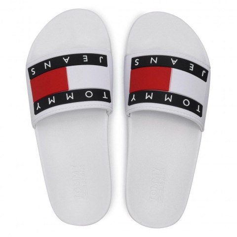 Klapki Tommy Jeans Flag Pool Slide W EN0EN01378-YBR