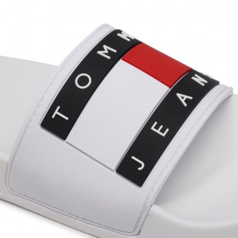 Klapki Tommy Jeans Flag Pool Slide W EN0EN01378-YBR