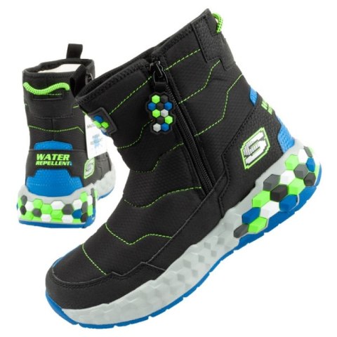 Śniegowce Skechers Jr 402216L/BBLM