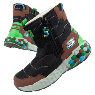 Śniegowce Skechers Jr 402216L/BKBR