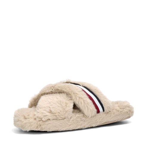 Kapcie Tommy Hilfiger Ful Cross Strap Home Slipper W FW0FW07551ABO