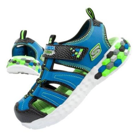 Sandały Skechers Jr 402213L/BBLM