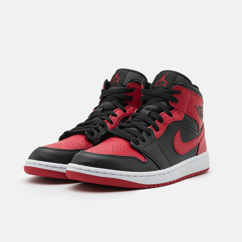 Buty NIKE Air Jordan 1 Mid - Czerwone "Alternate Red" DQ8426-060