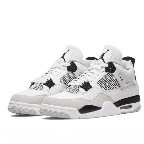 Buty NIKE Air Jordan 4 Retro Military Black - 408452-111