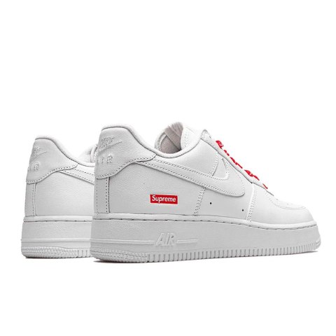 Buty sportowe NIKE Air Force 1 - Supreme Białe DN1431-102