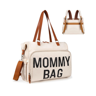 Plecak dla mamy Mammy Bag kremowy