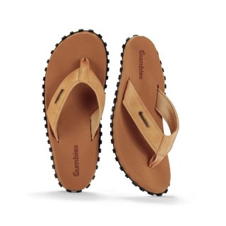 Japonki Gumbies Vegovert Flip-Flops Unisex Tan M GU-FFVEG128