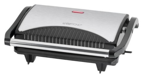 Grill Clatronic MG 3519 (stołowy-zamknięty; 700W; kolor srebrny)